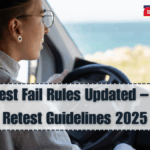 Driving Test Fail Rules Updated – New RTO Retest Guidelines 2025