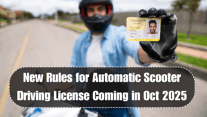 New Rules for Automatic Scooter Driving License Coming in Oct 2025