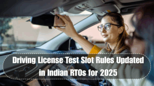 Driving License Test Slot Rules Updated in Indian RTOs for 2025