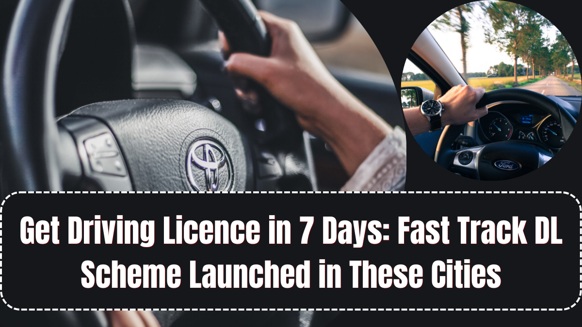 Get Driving Licence in 7 Days: Fast Track DL Scheme Launched in These Cities