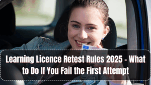 Learning Licence Retest Rules 2025 – What to Do If You Fail the First Attempt