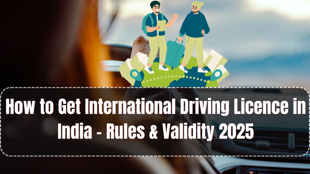 How to Get International Driving Licence in India – Rules & Validity 2025