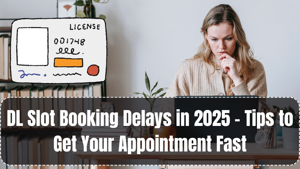 DL Slot Booking Delays in 2025 – Tips to Get Your Appointment Fast