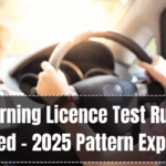 Learning Licence Test Rules Updated – 2025 Pattern Explained