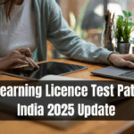New Learning Licence Test Pattern – India 2025 Update