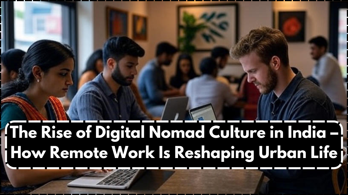 The Rise of Digital Nomad Culture in India – How Remote Work Is Reshaping Urban Life