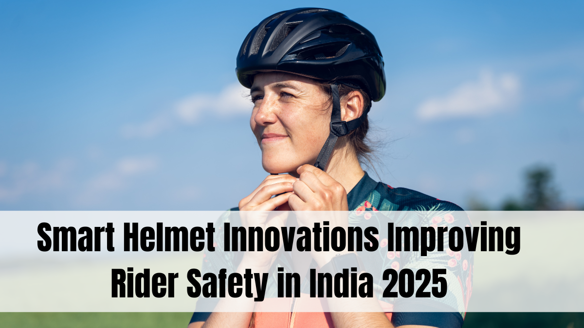 Smart Helmet Innovations Improving Rider Safety in India 2025