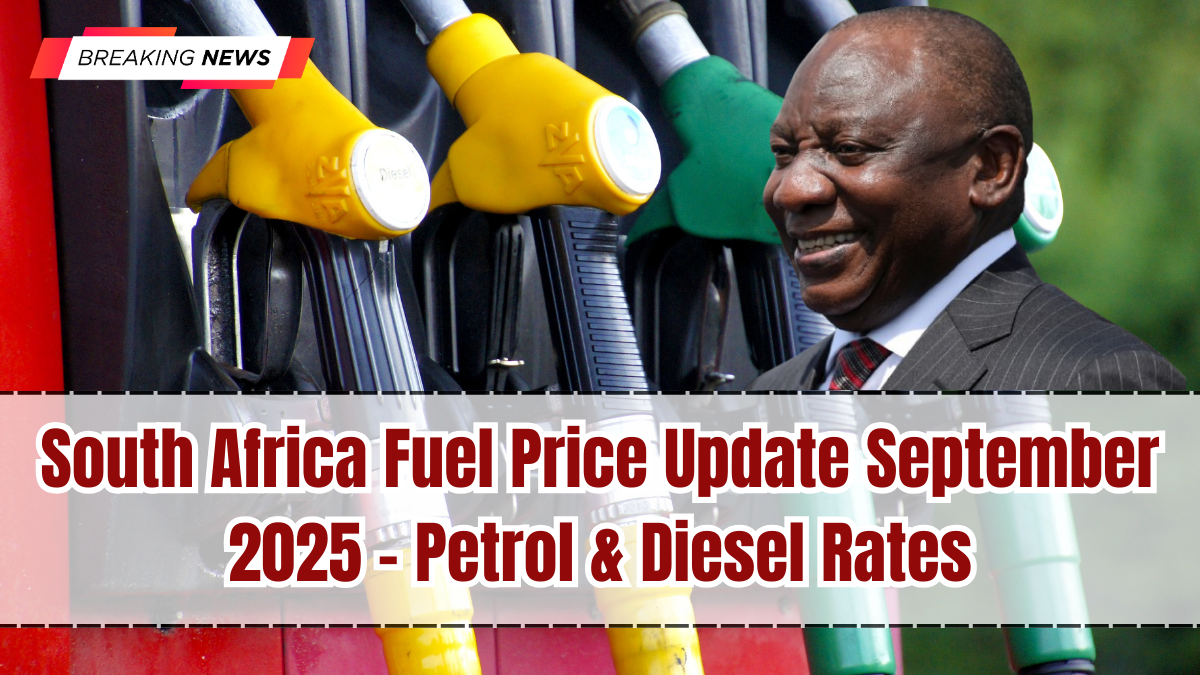 South Africa Fuel Price Update September 2025 – Petrol & Diesel Rates