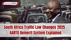 South Africa Traffic Law Changes 2025 – AARTO Demerit System Explained