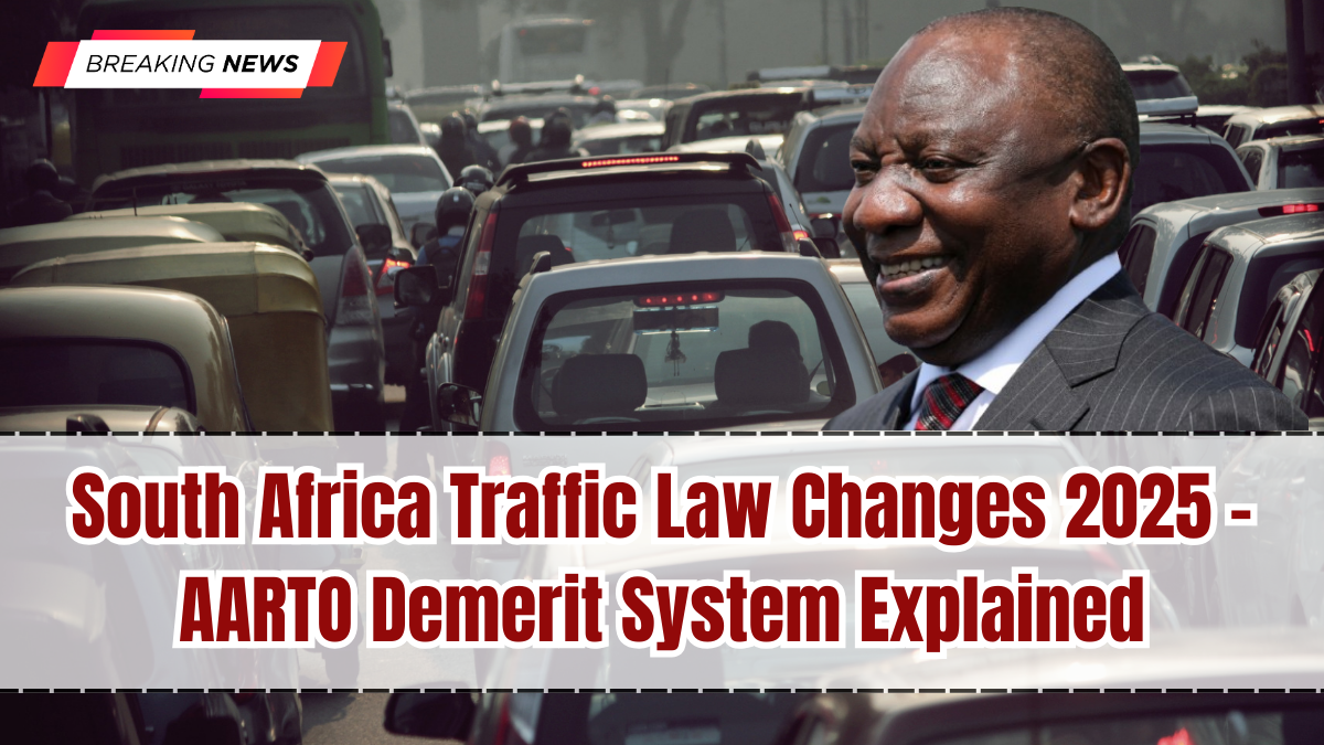 South Africa Traffic Law Changes 2025 – AARTO Demerit System Explained